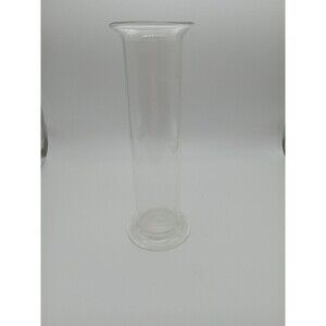 Clear Bud Vase Beaker - 7 3/4 inches Tall